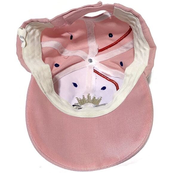 Dale Earnhardt Jr Women's Pink Ball Cap Budweiser NASCAR Adjustable - Picture 6 of 7